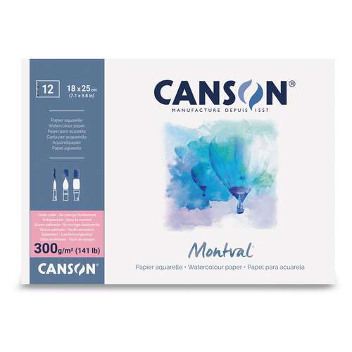 CANSON® Montval® Aquarellkarton, satiniert