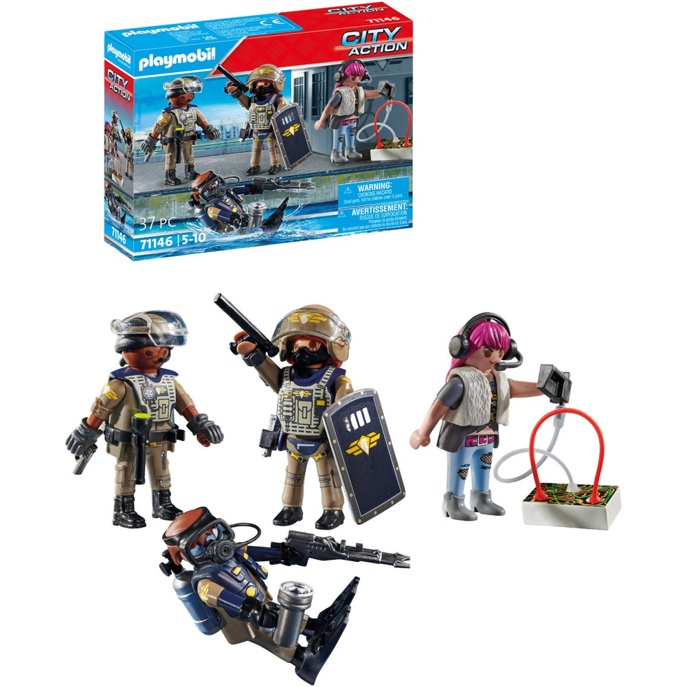 Køb Playmobil® Tactical Unit Figur Sæt