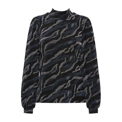 Fransa Calypso Bluse, Night Sky Mix, XXL