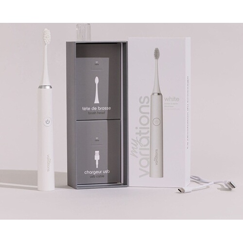 Brosse à dents électrique My Variations SONIQUE Blanche