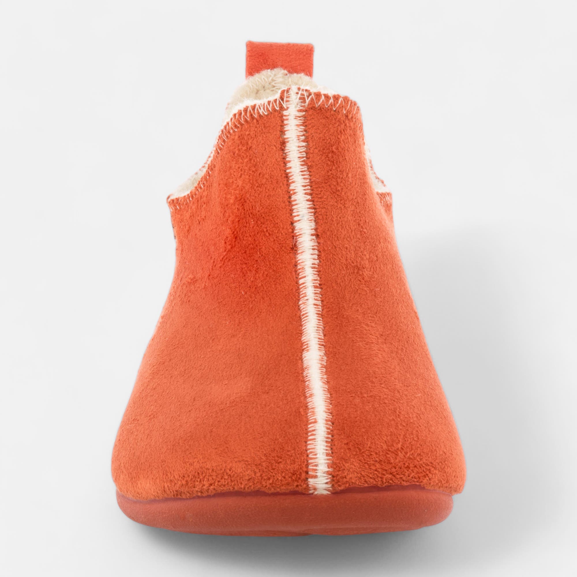 Pantoufles pieds sensibles Femme orange