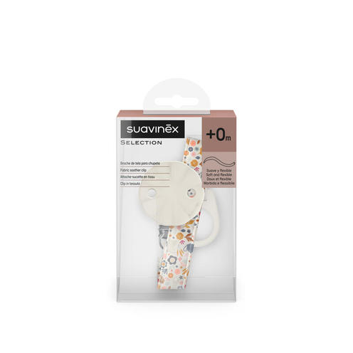 Attache sucette ruban Wonderland Liberty - SUAVINEX