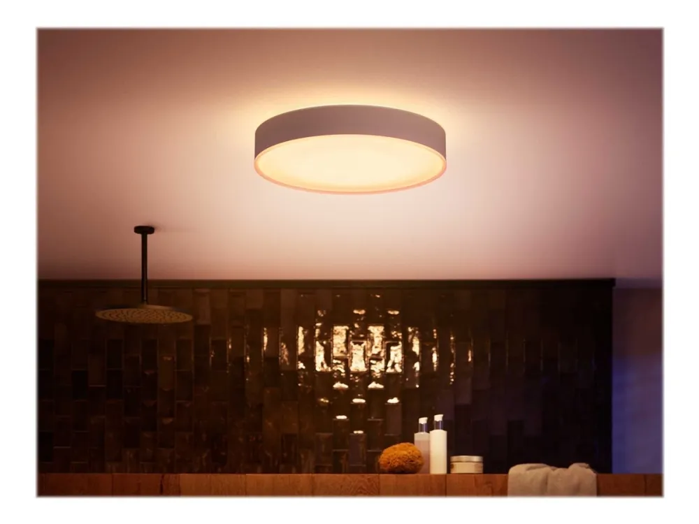 Philips Hue White ambiance Devere L - Loftslampe - LED - 33.5 W - klasse F - varmt til køligt hvidt lys - 2200-6500 K - hvid