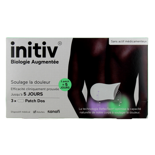 Initiv : patch anti-douleur