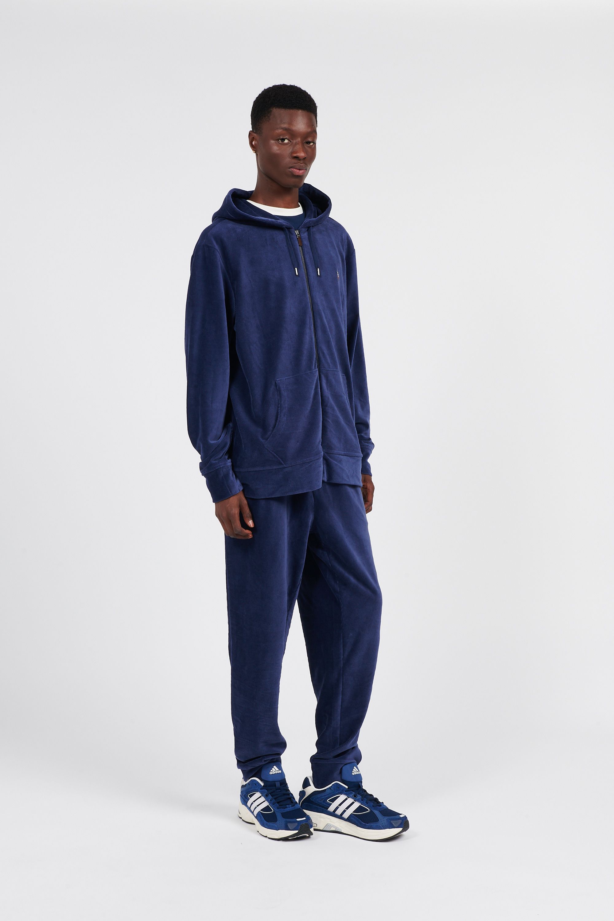 POLO RALPH LAUREN Jogging Knit Corduroy Jogger Pant Bleu