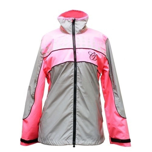 Jaqueta refletiva unissex Charlotte Dujardin Mercury II, rosa