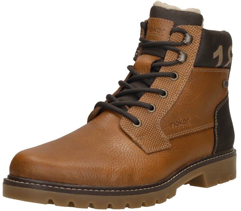 Rieker Veterschoenen Hoog cognac
