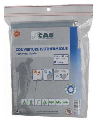 Couverture isothermique de survie CAO