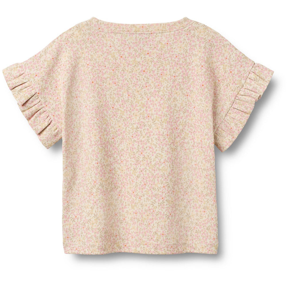 Køb Wheat Coral Flowers T-shirt S/S Ally