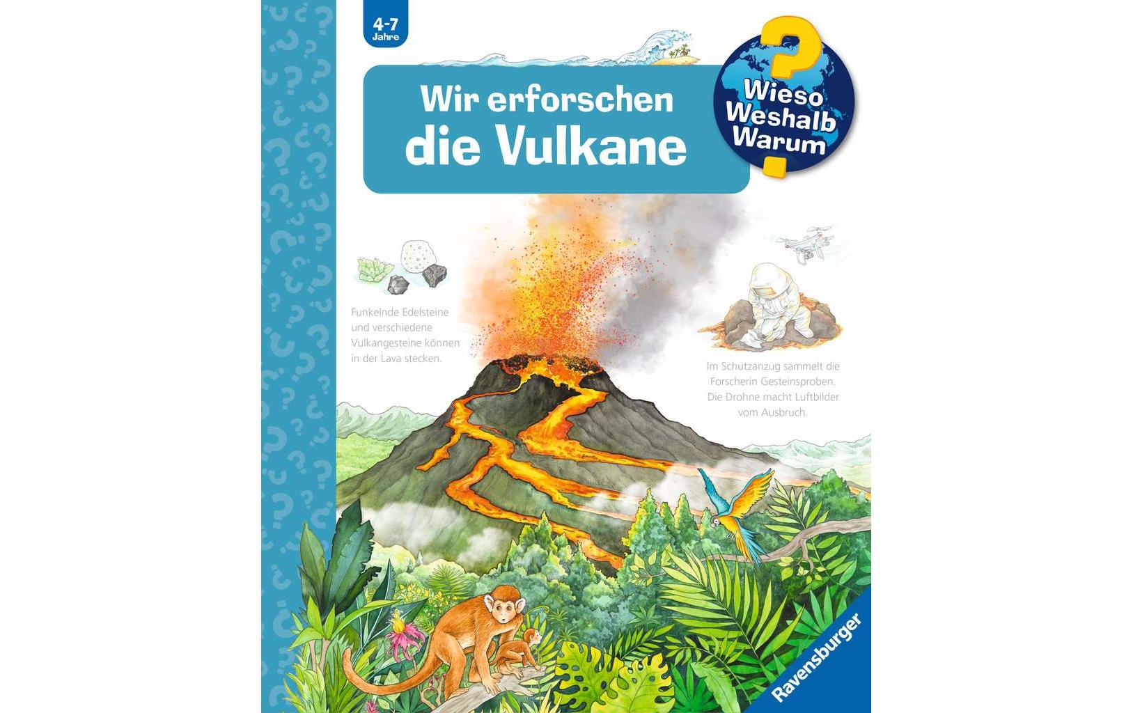 Kinder-Sachbuch WWW Wir erforschen die VulkaneSpielerisch die Welt entdecken