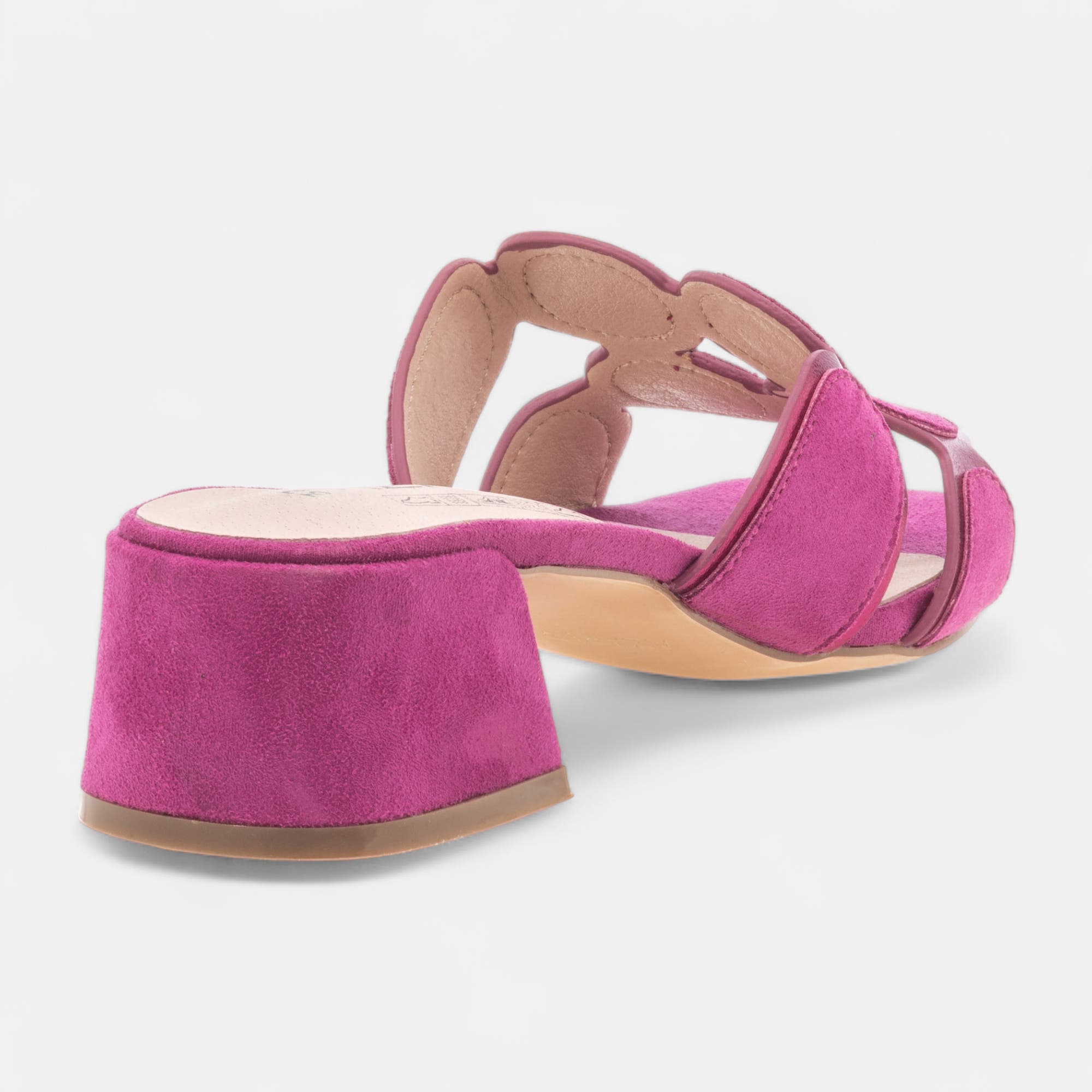 Mules Femme fuchsia
