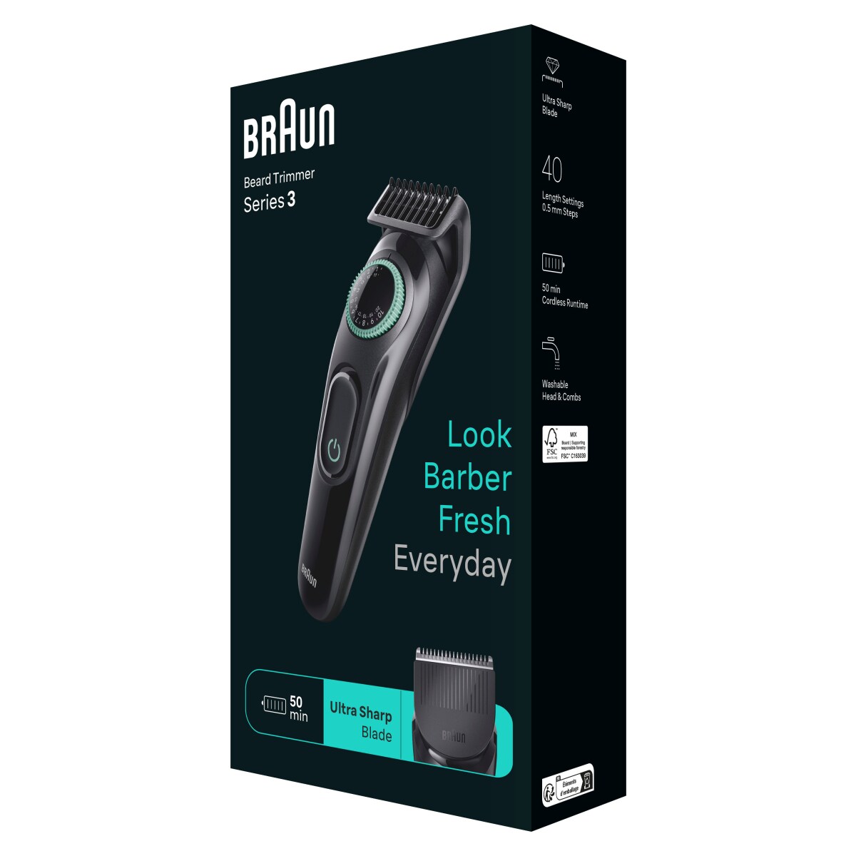 Braun Barttrimmer BT3411