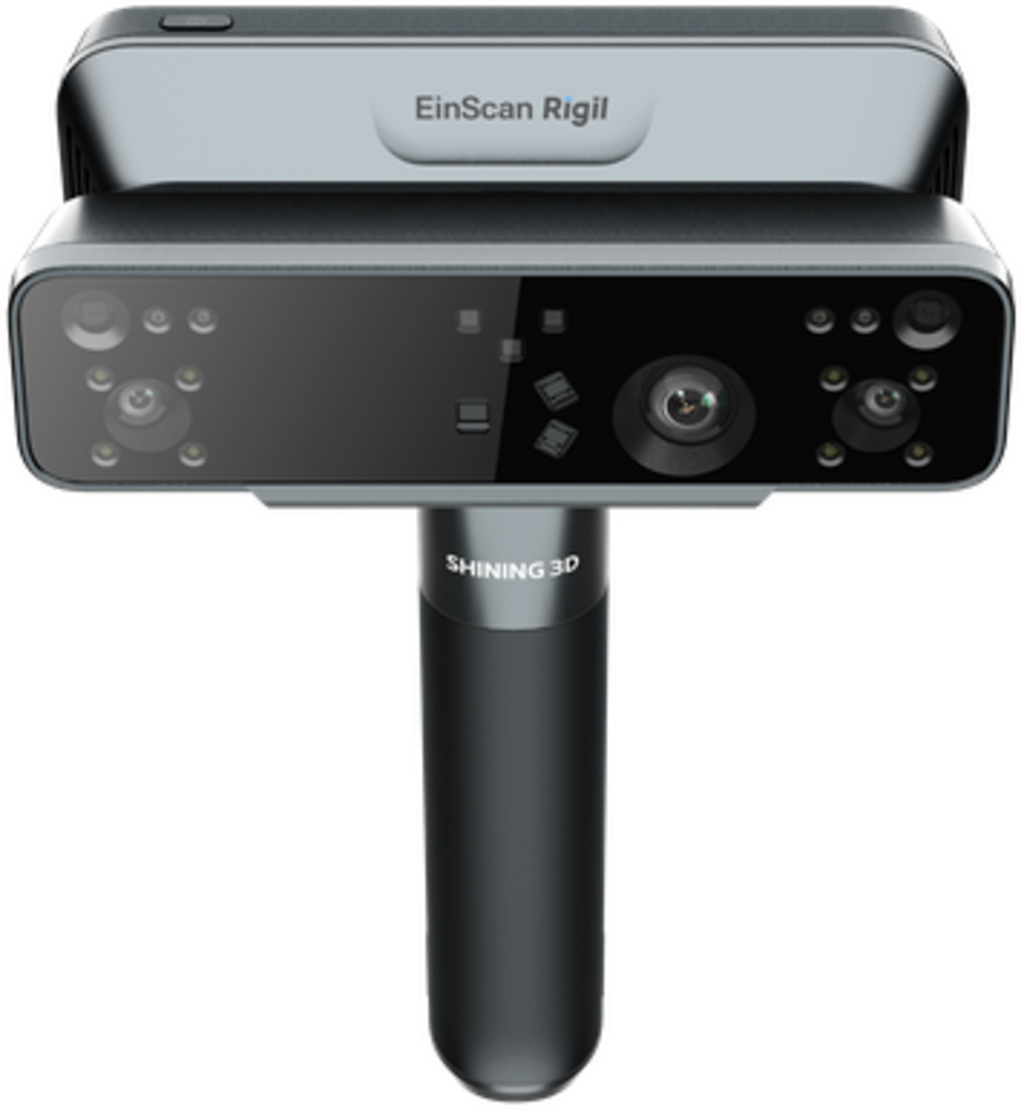 Shining 3D  EinScan Rigil    Kabelloser Tri-Mode-Pionier für kompromisslose 3D Scans