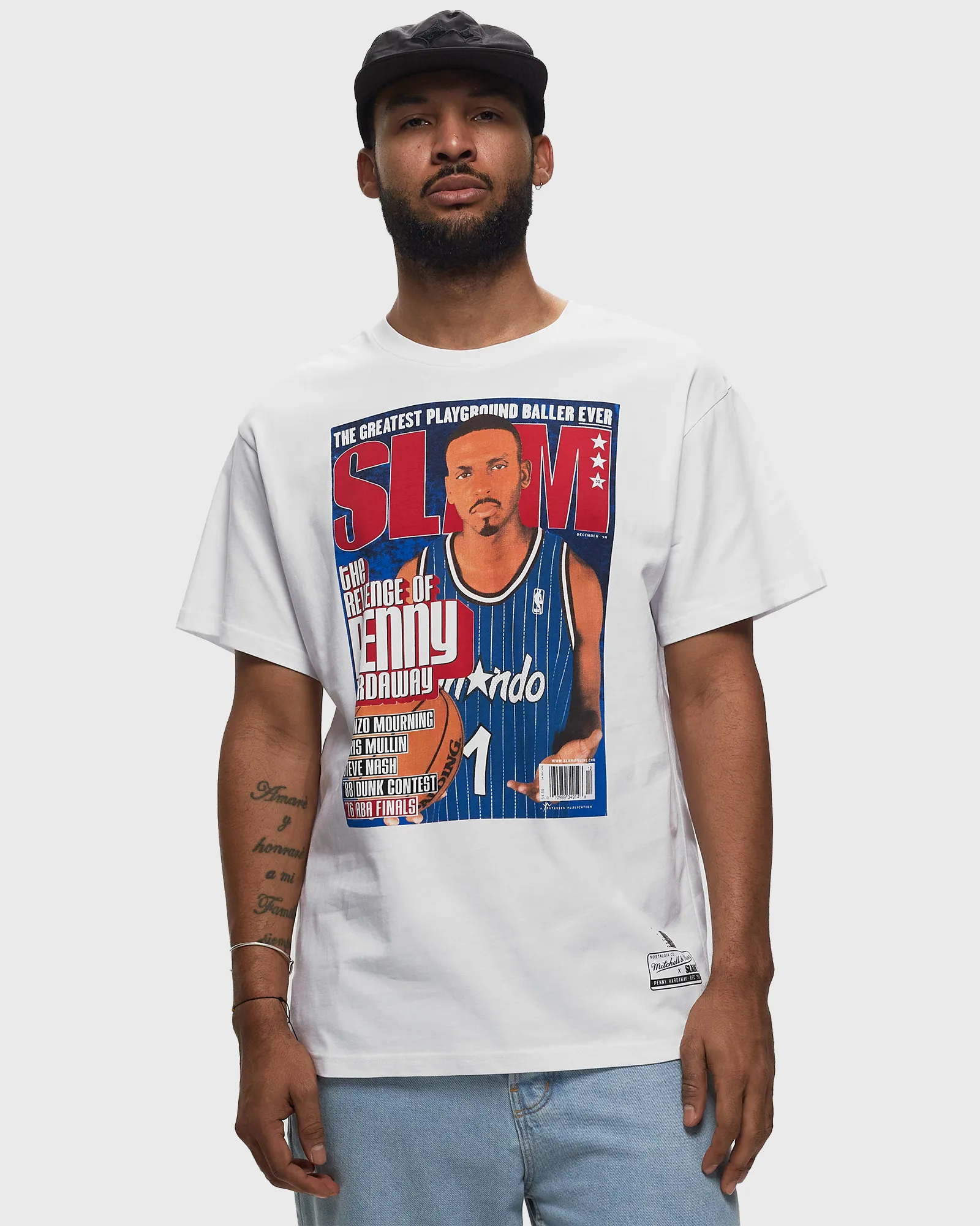 Camiseta Mitchell & Ness NBA Slam Cover Hardaway Magics
