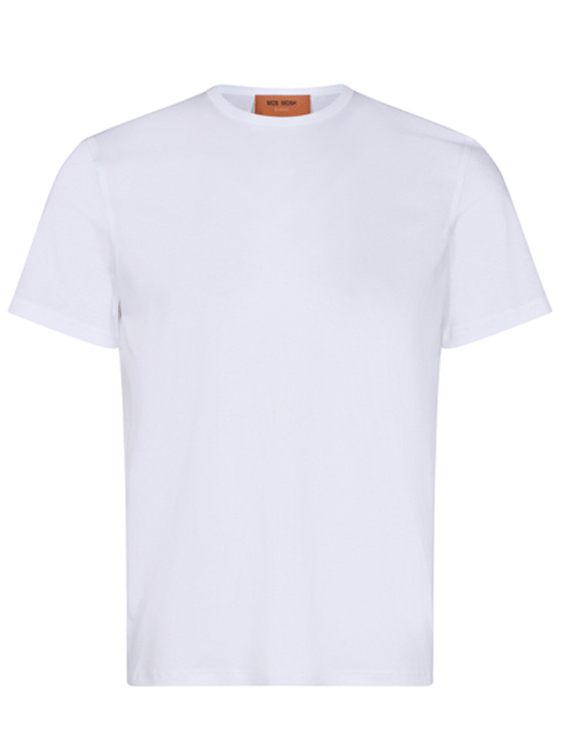 MOS MOSH T-SHIRT HOMME PERRY BLANC