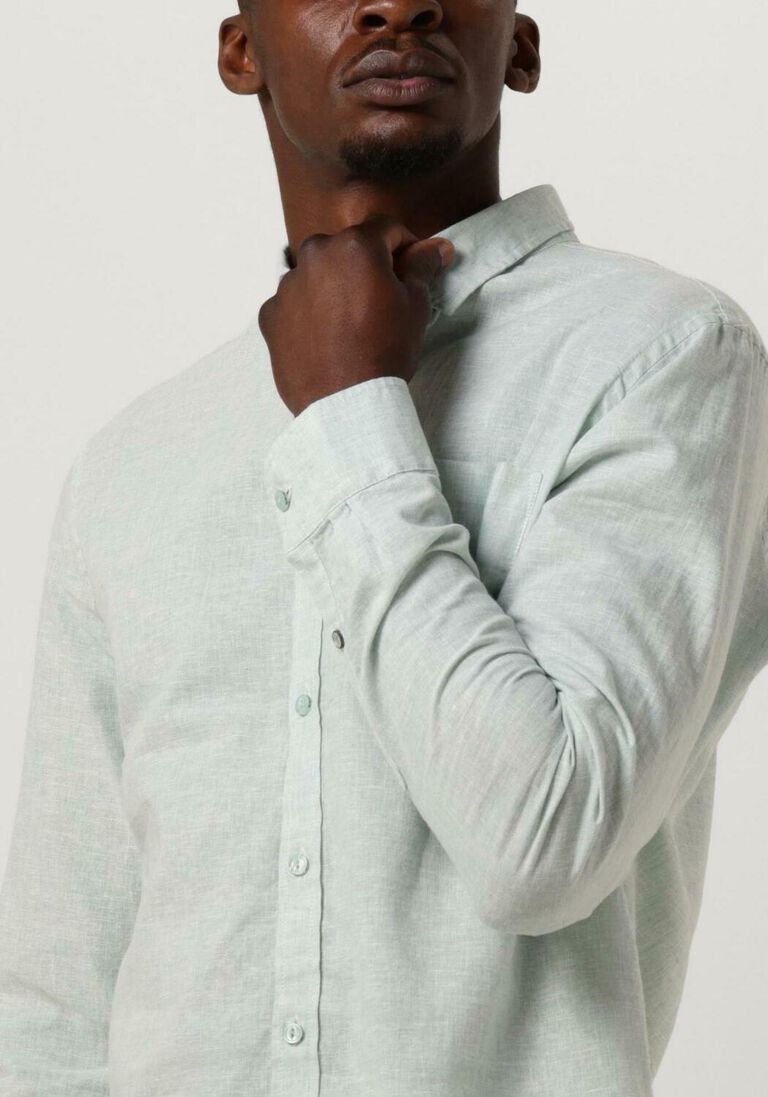 DSTREZZED mint dstrezzed casual overhemd shirt linen melange