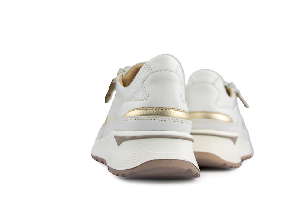 Footnotes Sneaker Saar Offwhite Gold H