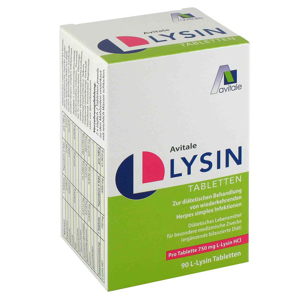 Avitale L-Lysin 750 mg