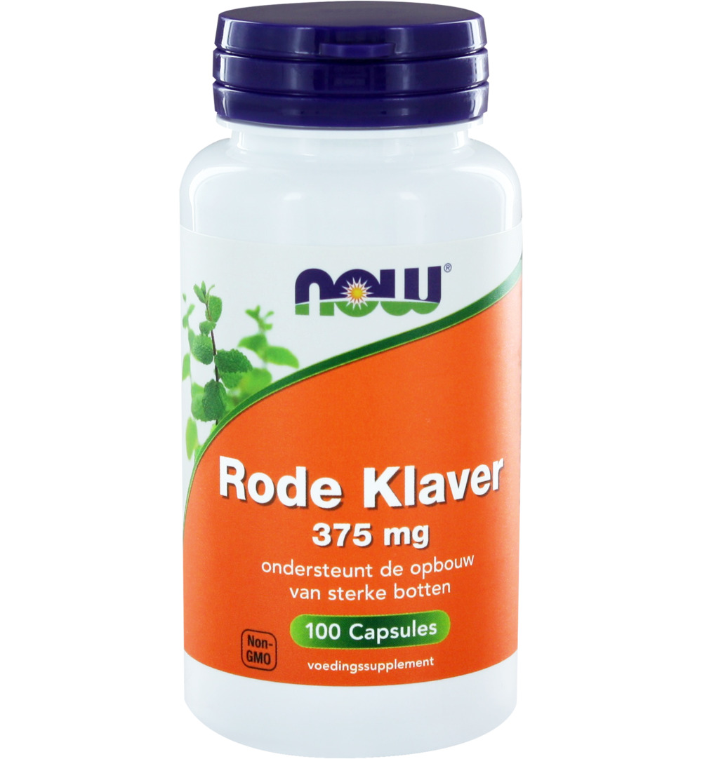Now Rode Klaver 375 mg (100 capsules)