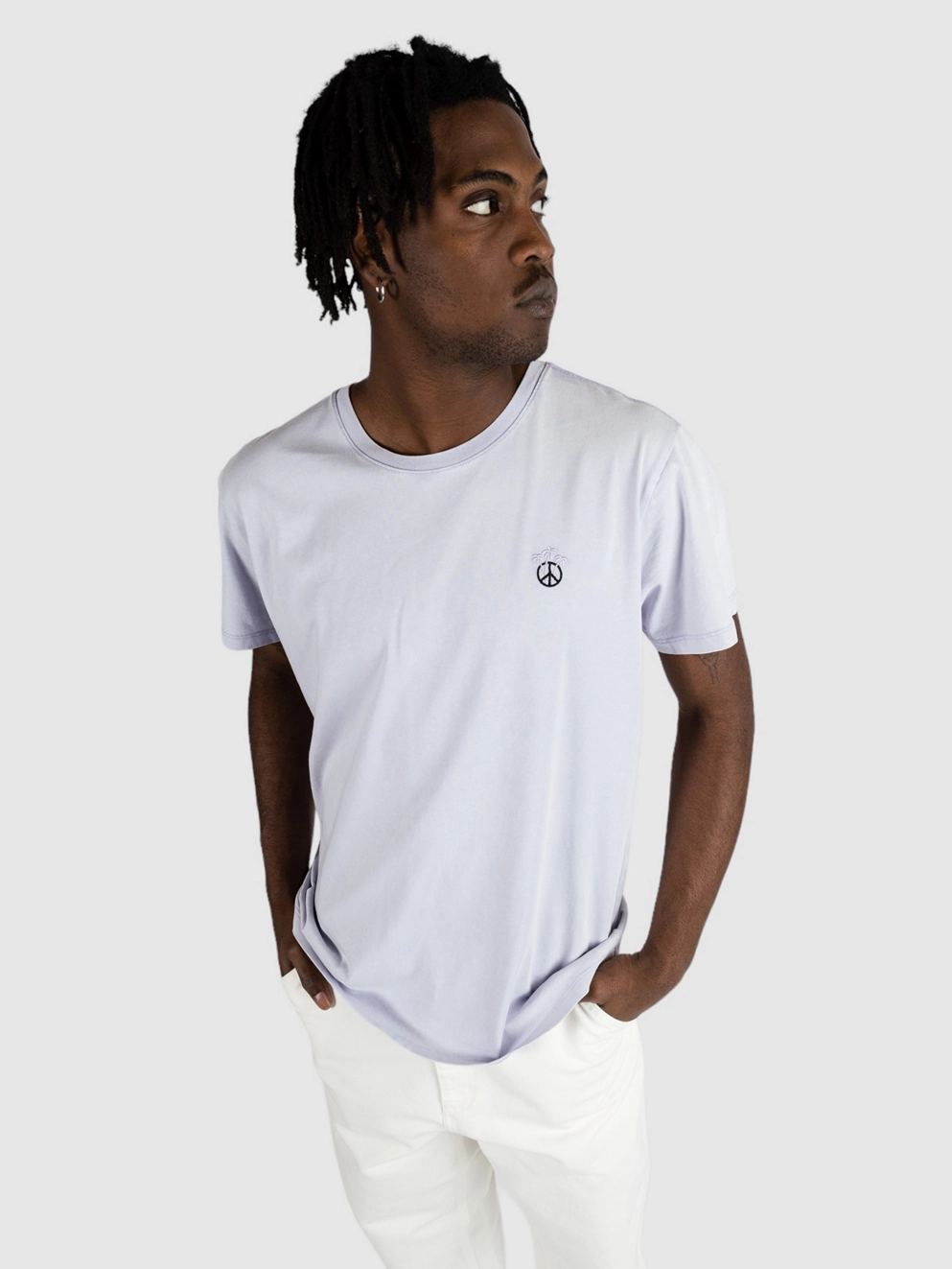 Katin USA Palmelo Emb T-Shirt lavender sand wash