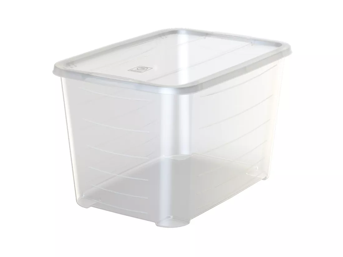 Caisse plastique avec couvercle life story 19l