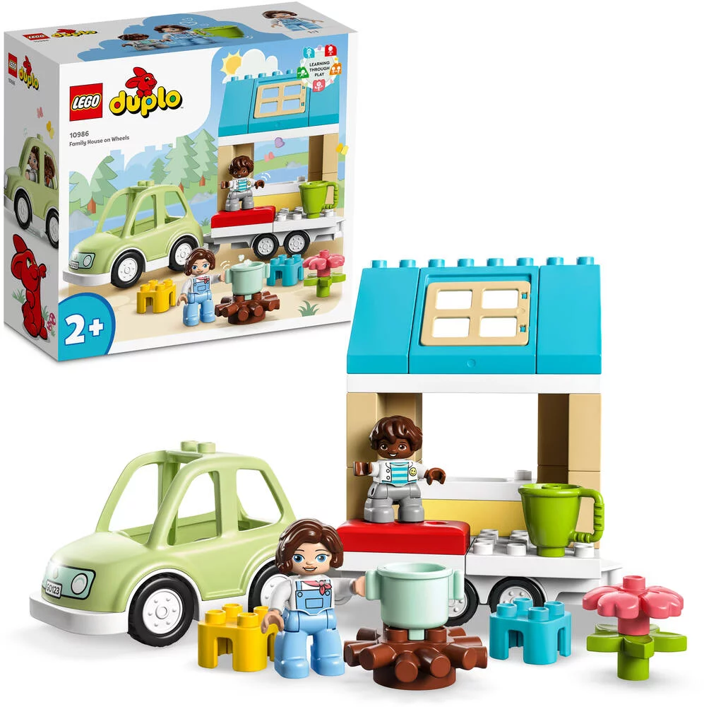 LEGO®DUPLO®MA VILLE 10986 - LA MAISON FAMILIALE SUR ROUES