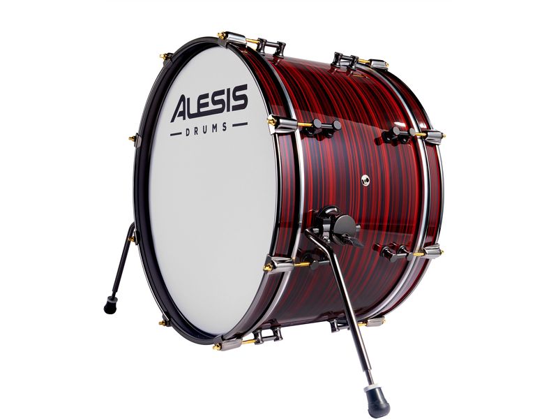 Alesis E-Drum Strata Prime 10-teiliges E-Drum-Set mit Touch-Screen Drum-Modul