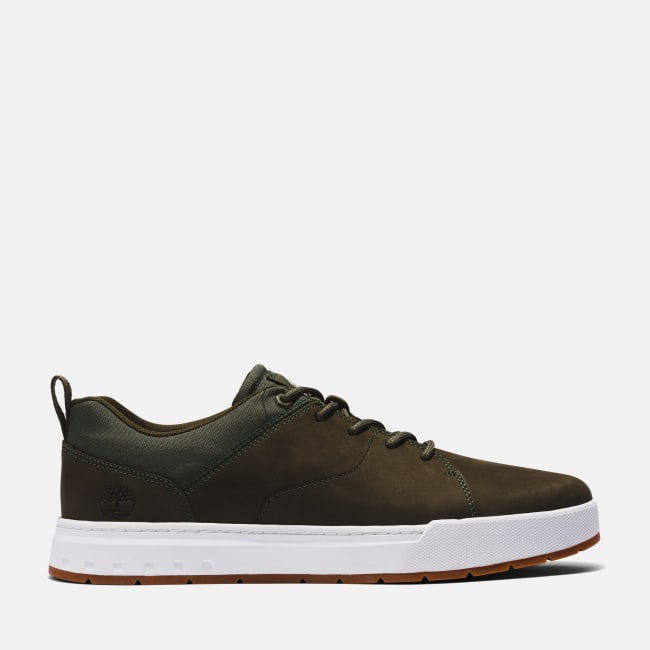 Scarpa Oxford Maple Grove da Uomo in verde scuro