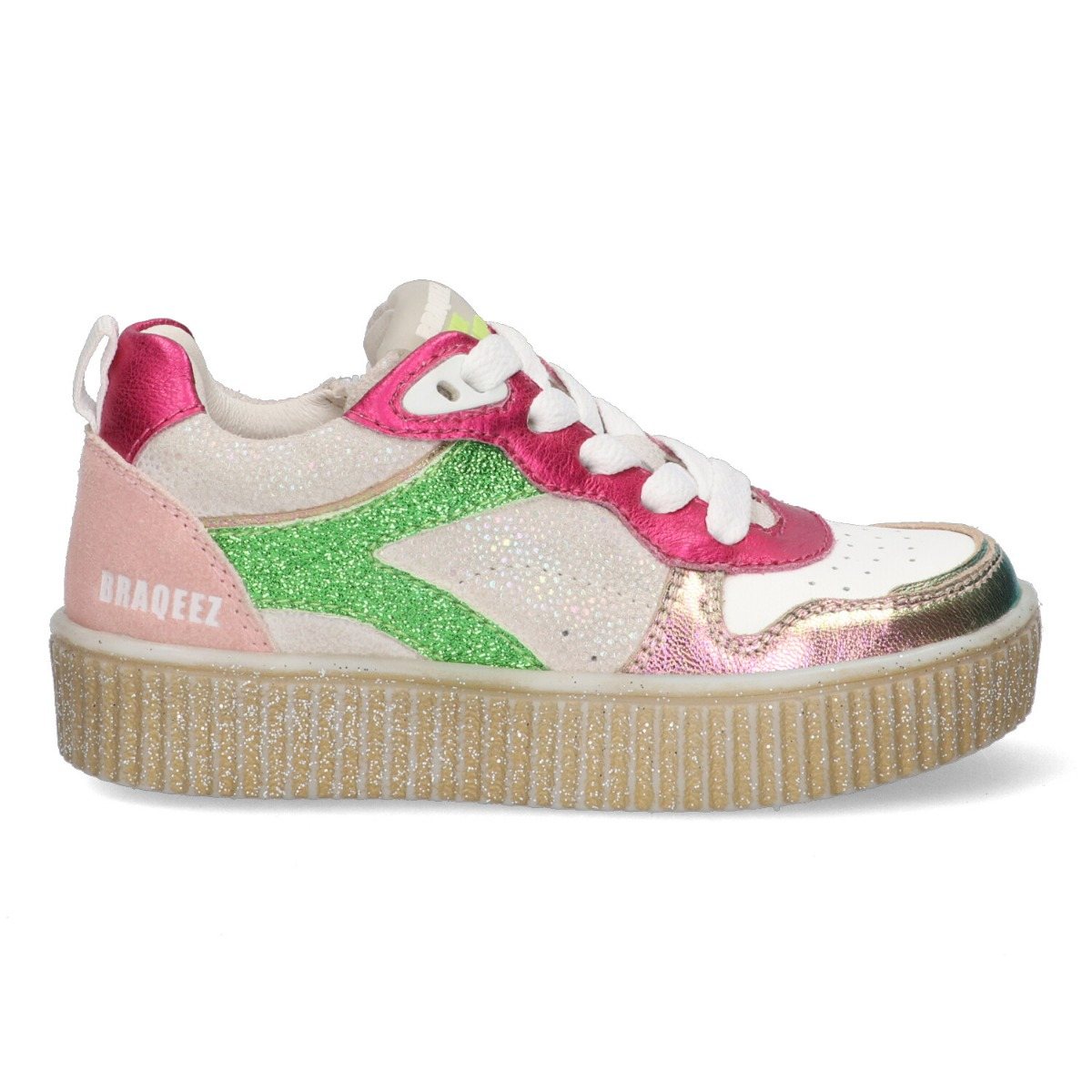 Peggy Paris - Lage Sneakers Braqeez Roze