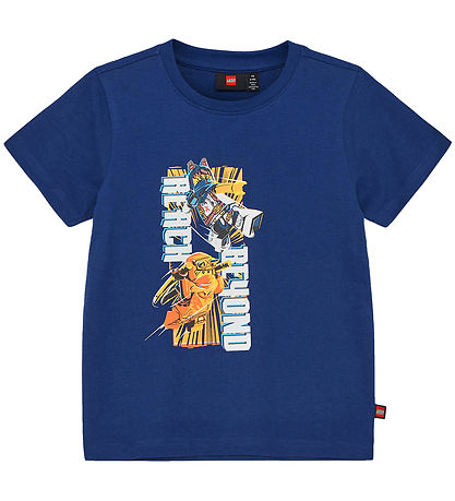 LEGO® Ninjago T-Shirt - LWTano 132 - Dark Blue m. Print