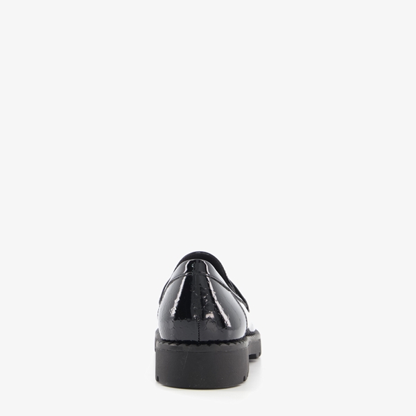 Tamaris dames lak loafers zwart