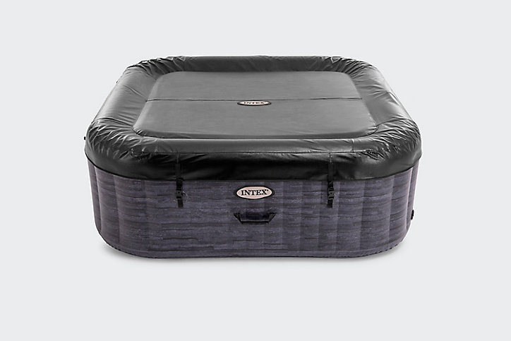Spa gonflable Intex PureSpa à bulles ardoise 4 places