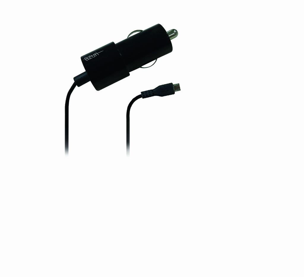 Azuri AZPCMICROUSB - Oplader voor mobiele apparatuur Auto Zwart
