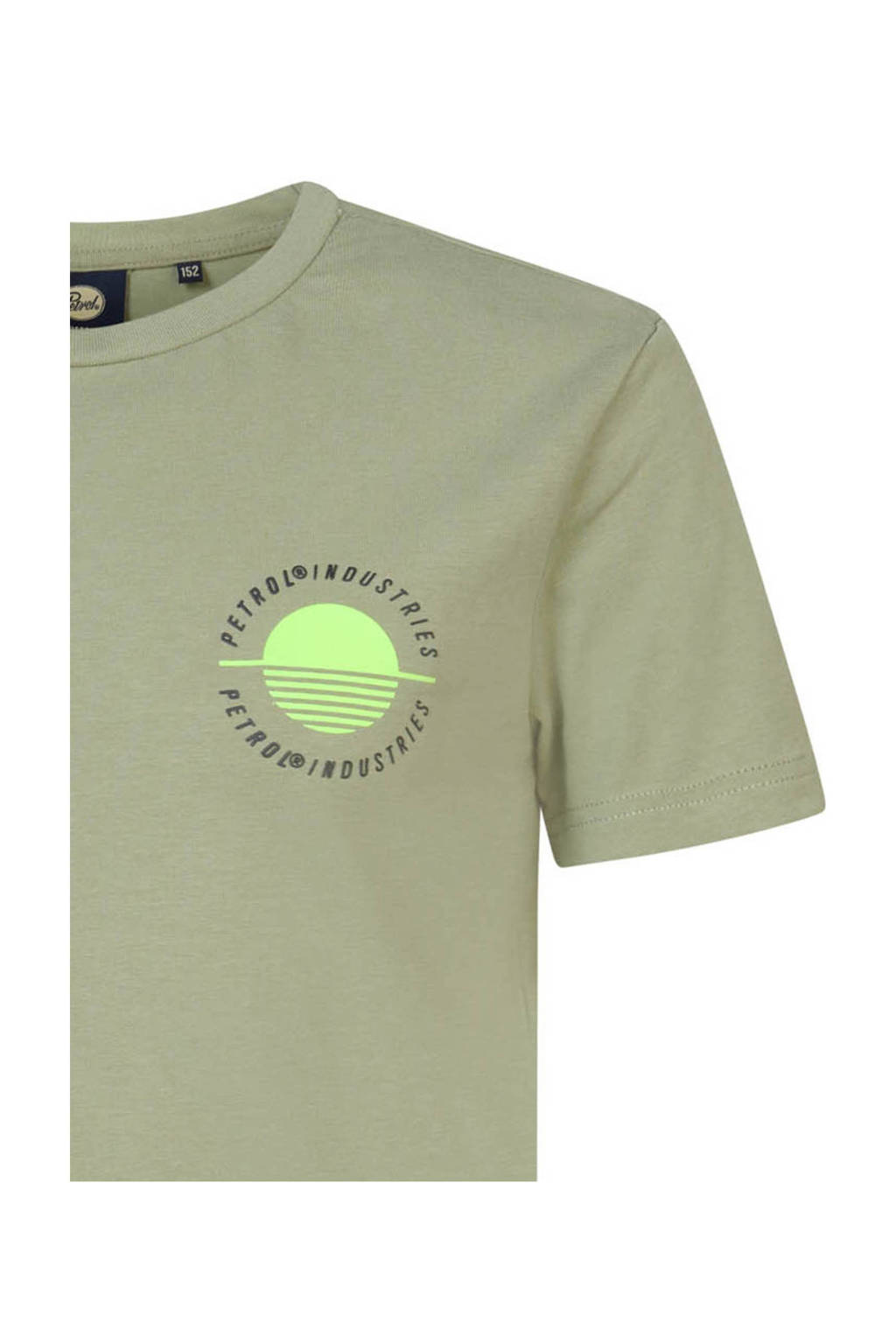 Petrol Industries T-shirt kaki