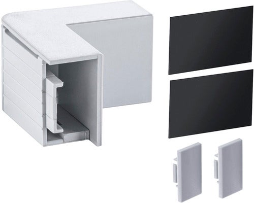 Paulmann LumiTiles Topprofielafdekking binnenhoek 40x40 mm