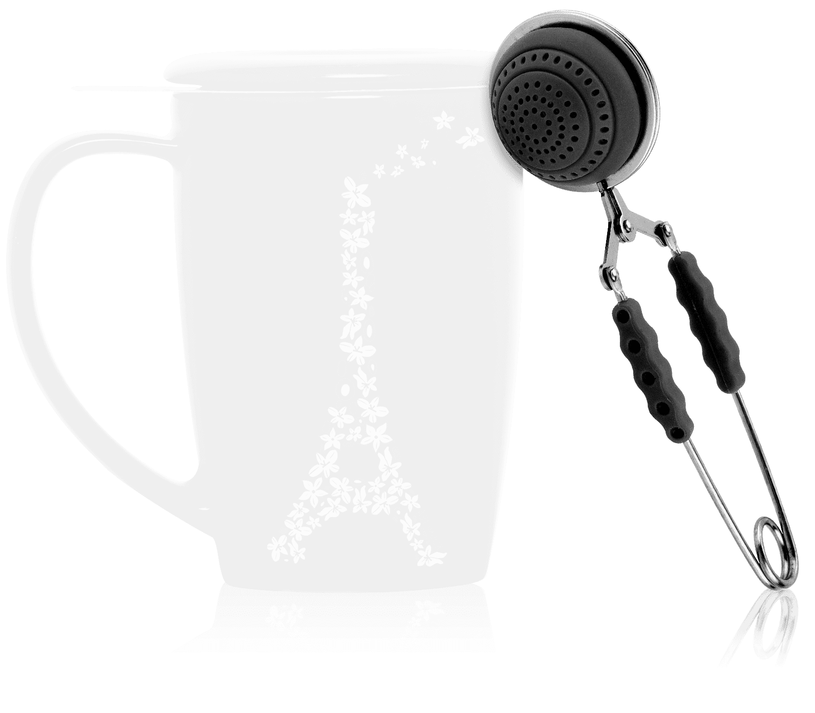 Infuseur cuill&egrave;re-Pour 1 tasse Noir