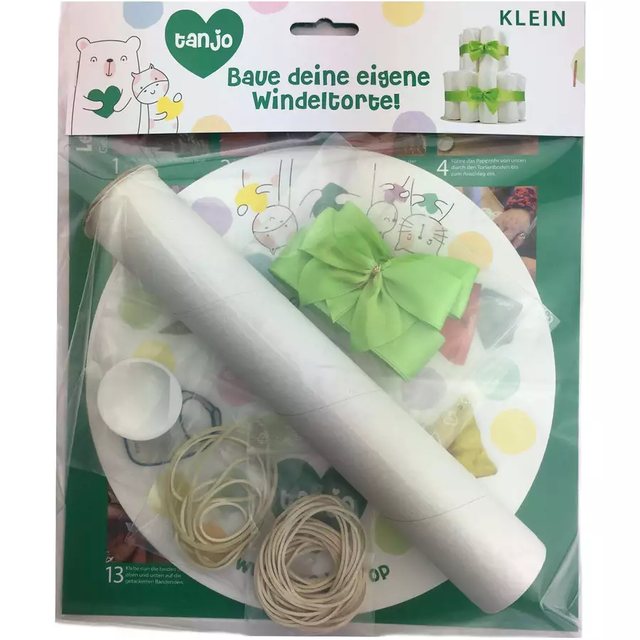 Tanjo Bausatz kleine Windeltorte grün