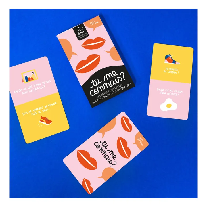 Minus Editions Jeu de cartes - Tu me connais ?