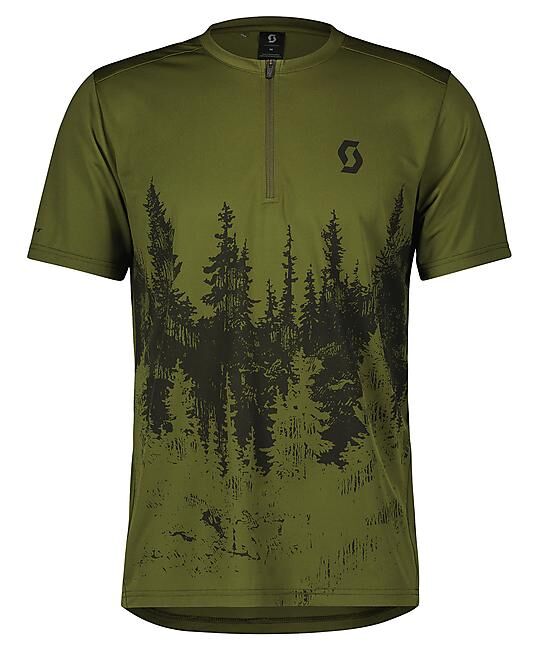 SCOTT - MAILLOT DEMI ZIP TRAIL FLOW ZIP M