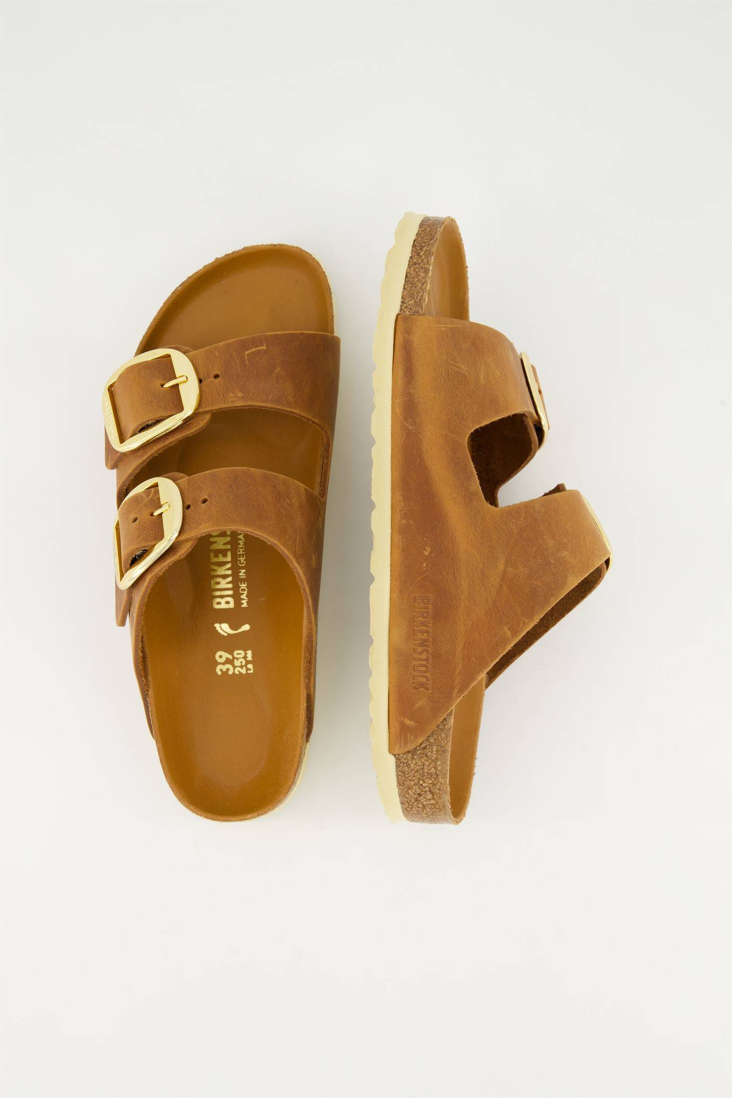 Birkenstock| Damen Pantoletten ARIZONA BIG BUCKLE Nubukleder