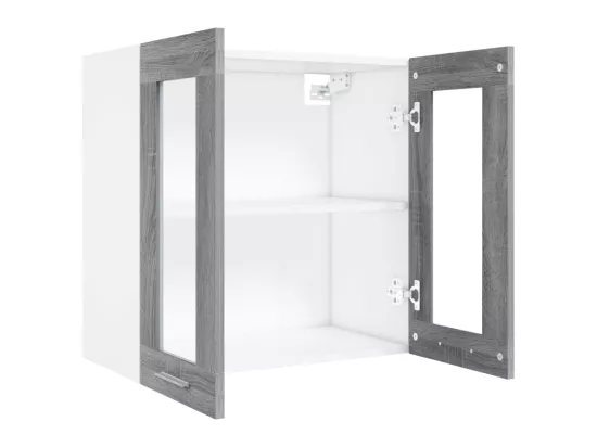 Armoire en verre suspendue 