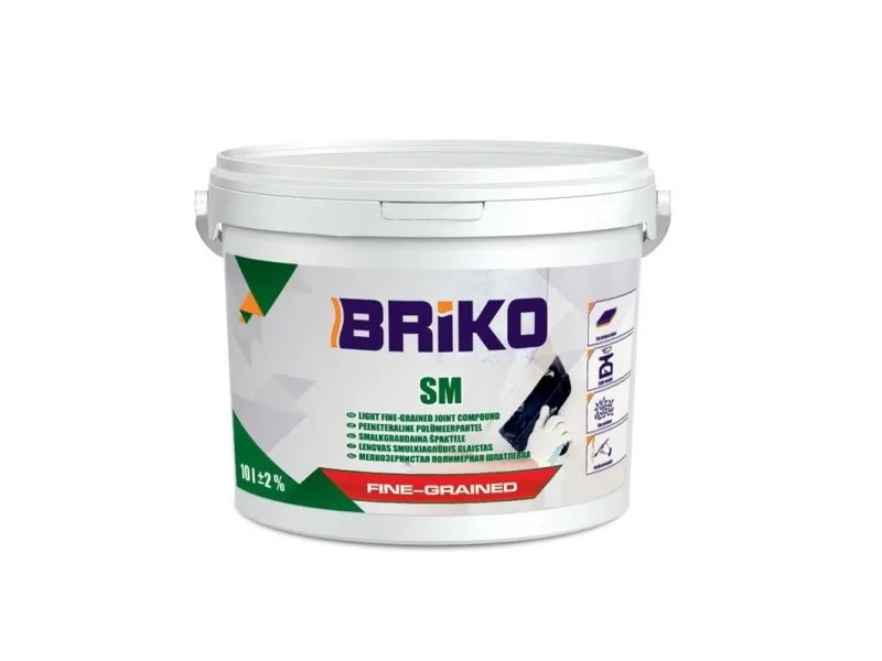Fine-Grained Putty Briko 10L