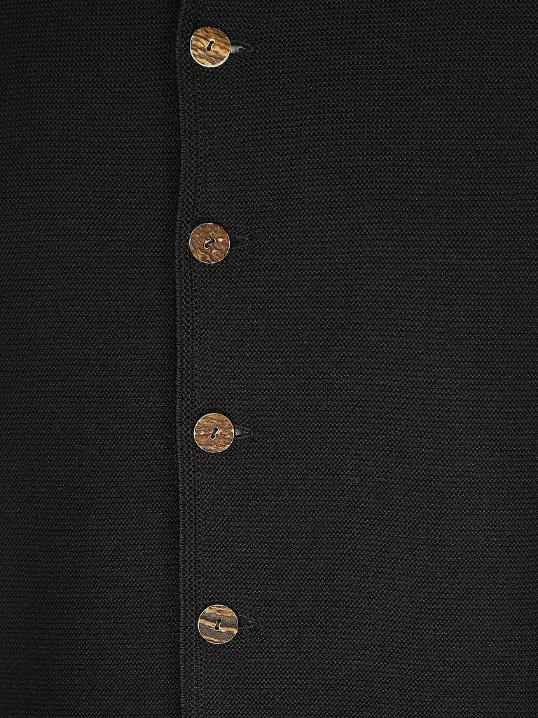 GOTTSEIDANK Trachten Strickjacke  Anselm dunkelgrün