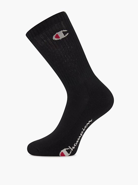 Champion 3 Pack Socken Schwarz