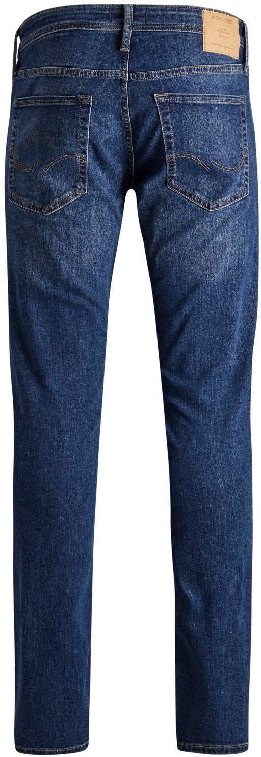 Jack & Jones Slim-fit-Jeans »JJIGLENN  Slim-Fit mit Stretch und praktischer 5-Pocket-Form« Baumwollmischung, slim fit