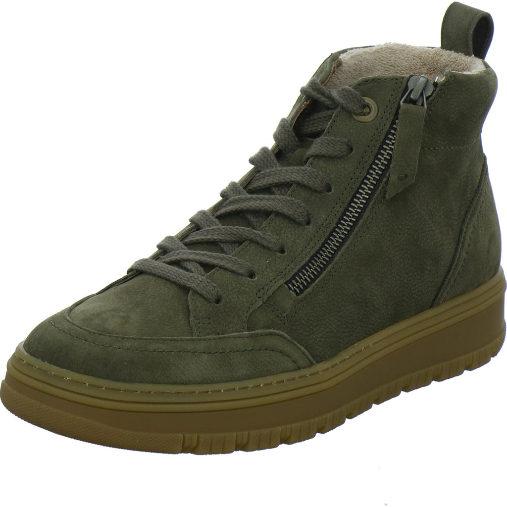 Paul Green Stiefel Damen oliv
