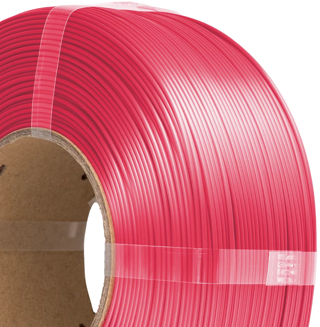 AzureFilm  PLA Silk Refill Rose, 1,75 mm / 1000 g    Hochwertiges Filament mit Silk-Effekt in Rose, ohne Spule