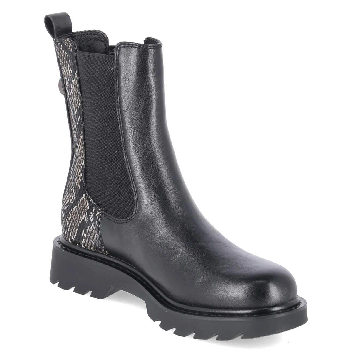 TamarisChelsea Boots - BLACK SNAKE