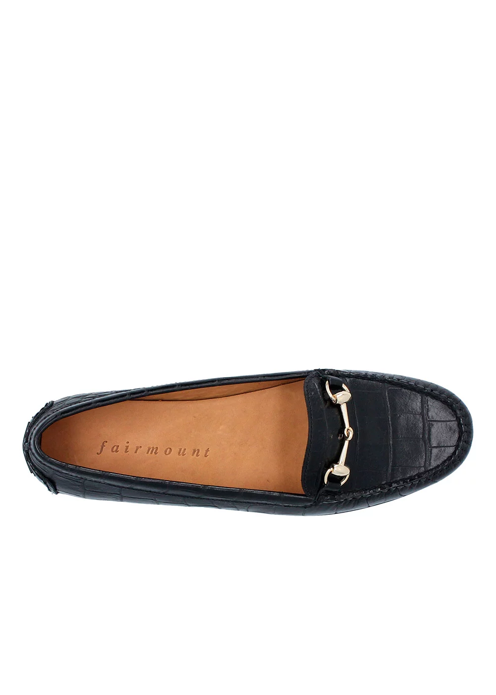 MOCASSIN B. CROCO NOIR