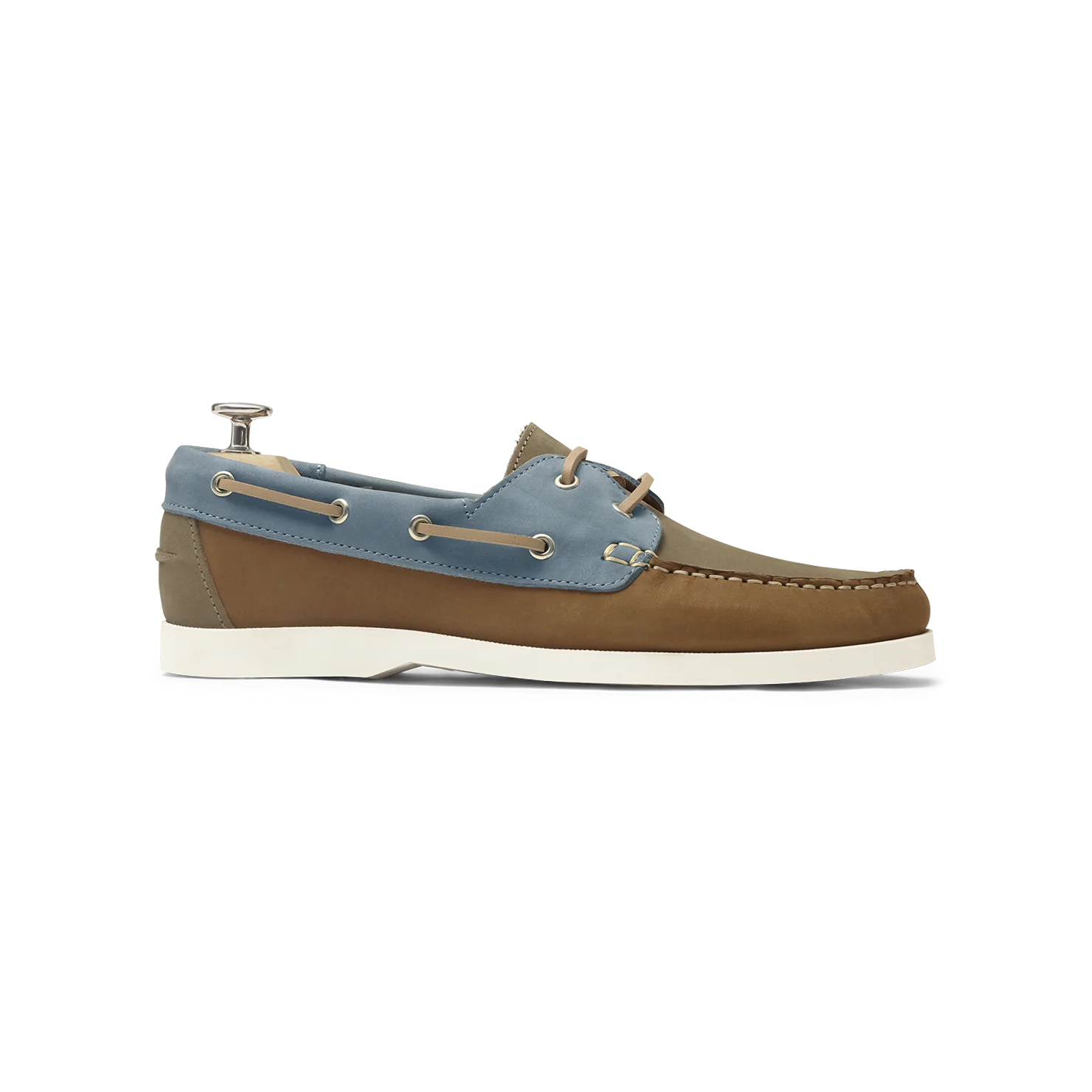 Bato-Chaussure bateau en nubuck gold & jean